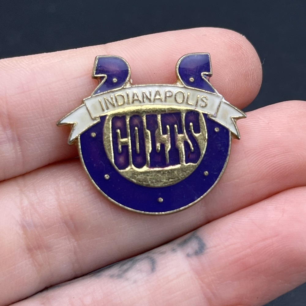 NFL Football Indianapolis Colts Lapel Hat Pin